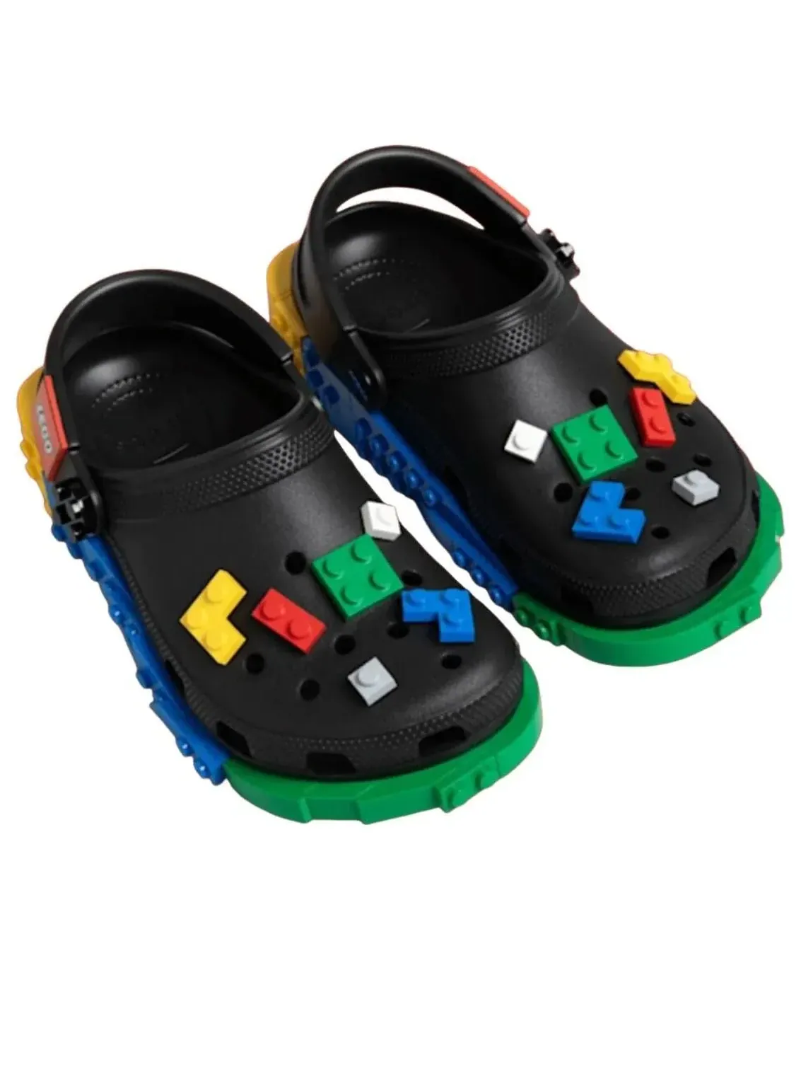 Сабо Crocs x LEGO Classic Clog 'Masterbrand Creativity' — изображение 3 из 5, черный