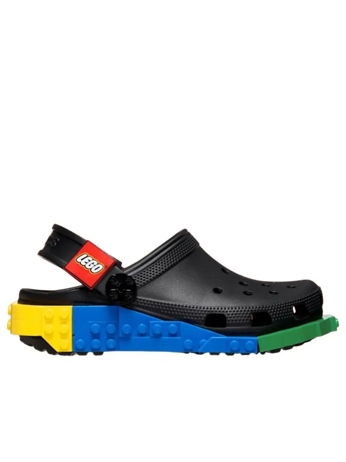 Сабо Crocs x LEGO Classic Clog 'Creativity Black' — изображение 2 из 5, черный
