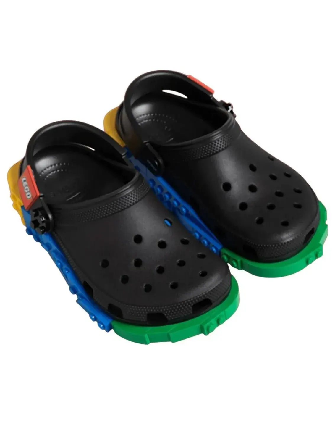 Сабо Crocs x LEGO Classic Clog 'Creativity Black' — изображение 3 из 5, черный