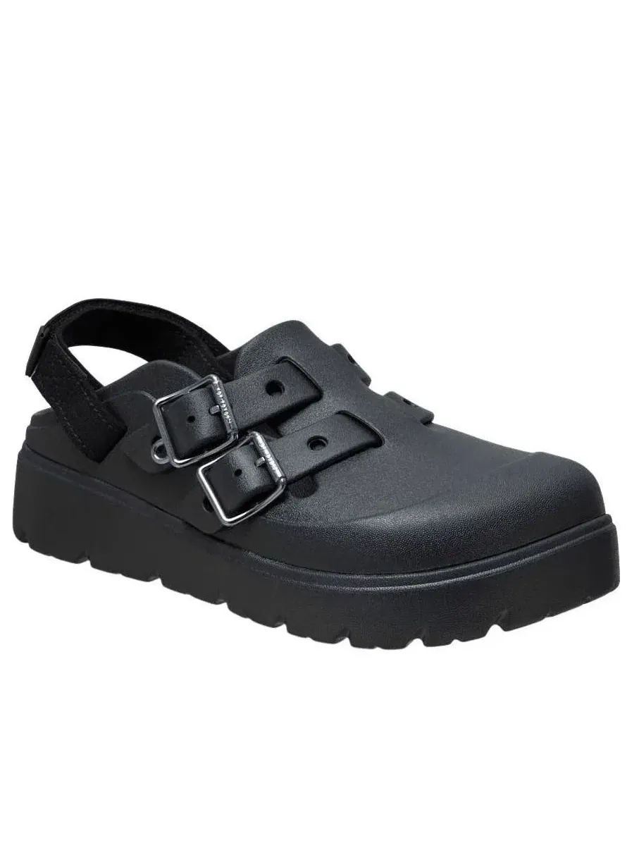 Женские сандалии с закрытым носом Loaferette Clog Crocs — изображение 2 из 6, черный