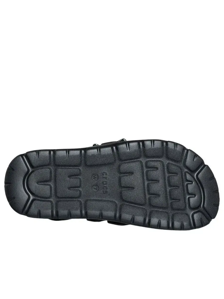 Женские сандалии с закрытым носом Loaferette Clog Crocs — изображение 3 из 6, черный