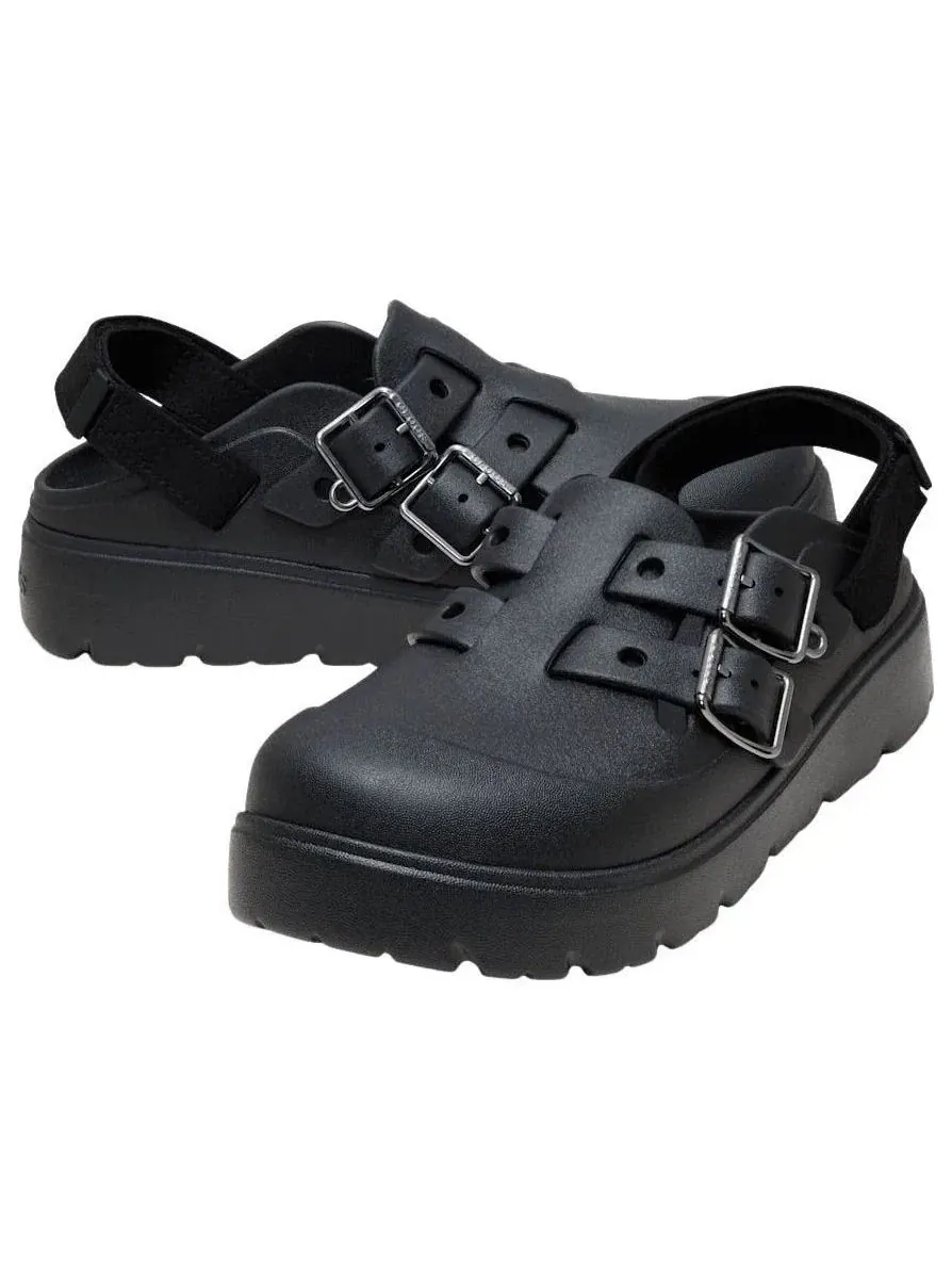 Женские сандалии с закрытым носом Loaferette Clog Crocs — изображение 6 из 6, черный