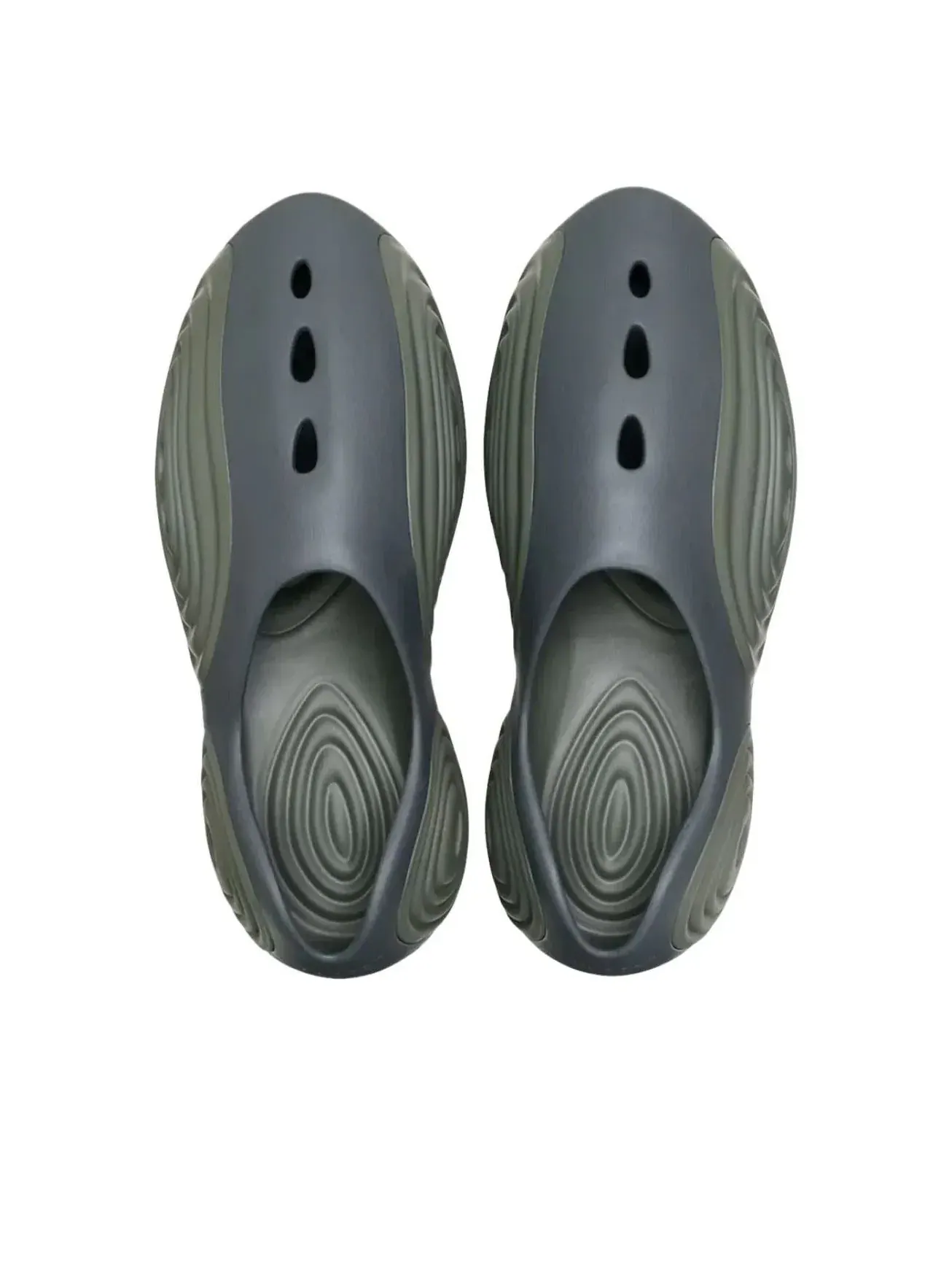 Шлепанцы Crocs Ripple 'Grey Green' 214154-1G0 — изображение 4 из 5, серый