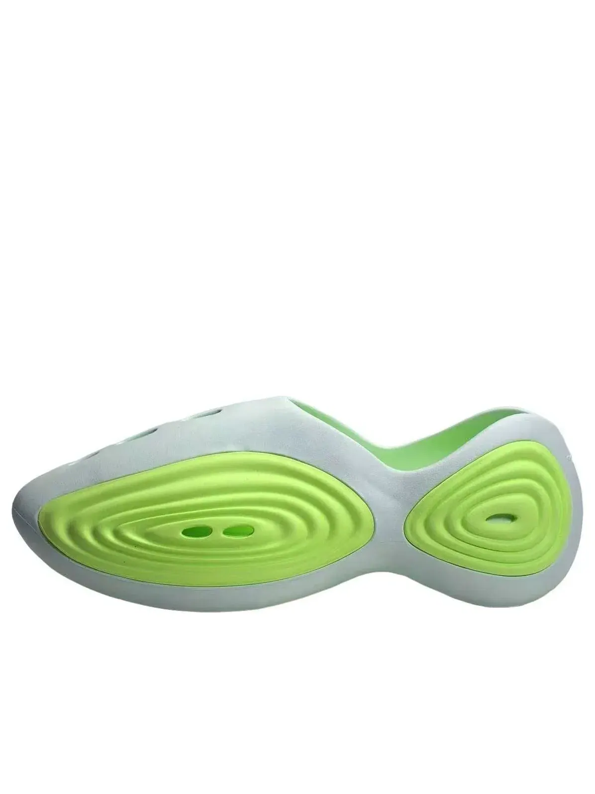 Мужские сандалии-клоги с закрытым носком Ripple Clog Lime Burst Crocs — изображение 1 из 6, зеленый