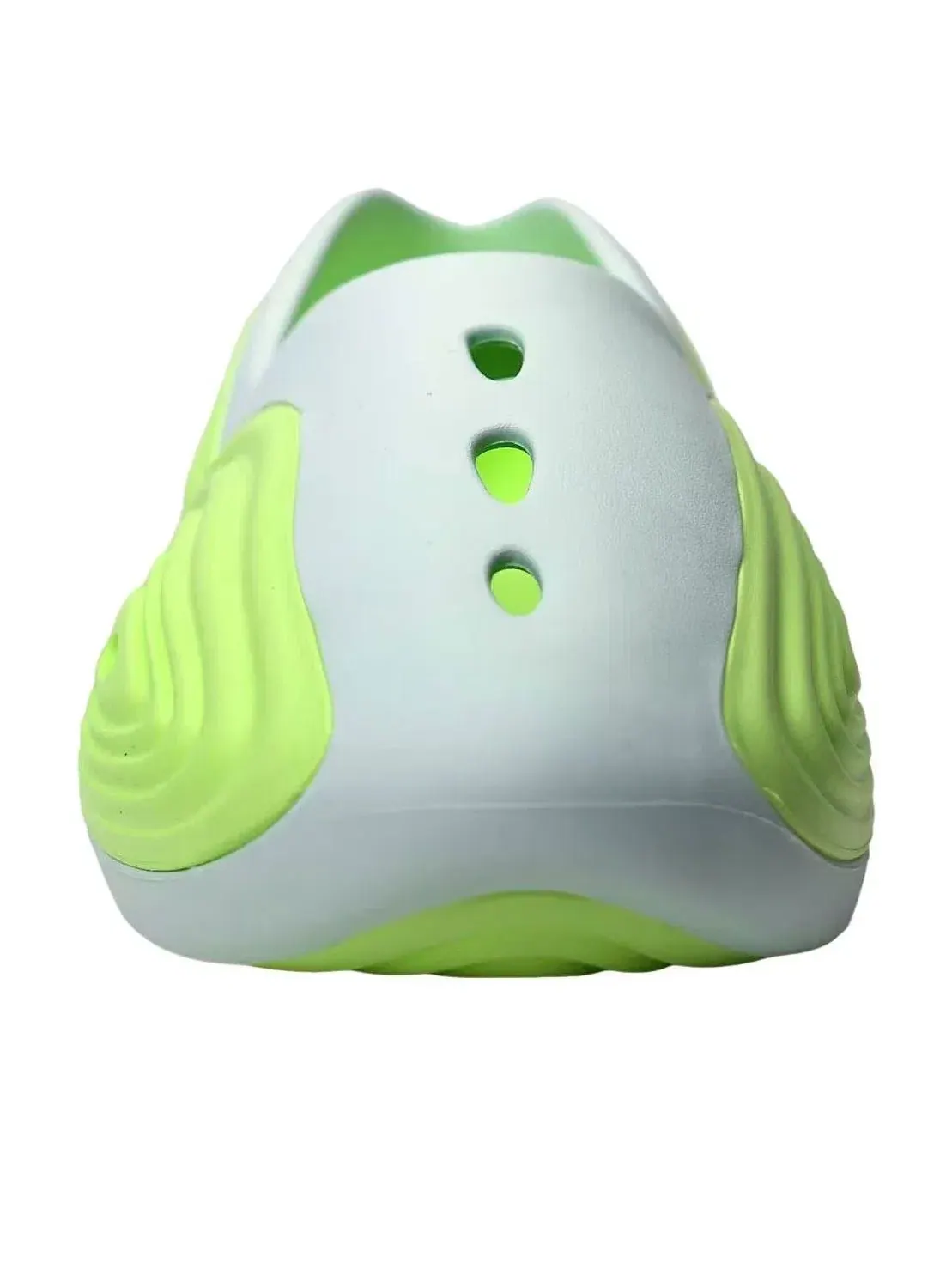 Мужские сандалии-клоги с закрытым носком Ripple Clog Lime Burst Crocs — изображение 2 из 6, зеленый