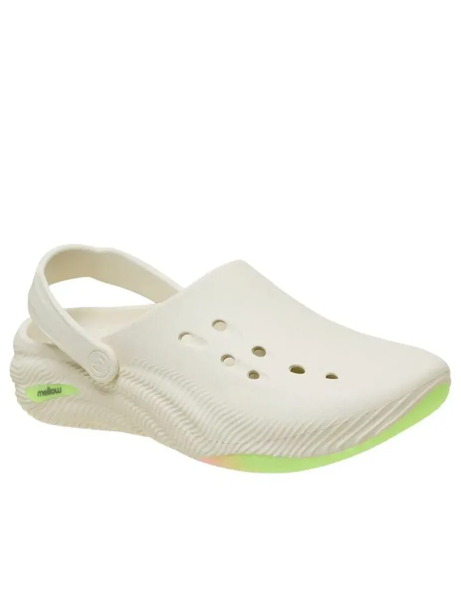 Мужские сандалии-клоги без застежки Crocs Mellow 2 Summit White — изображение 3 из 7, белый