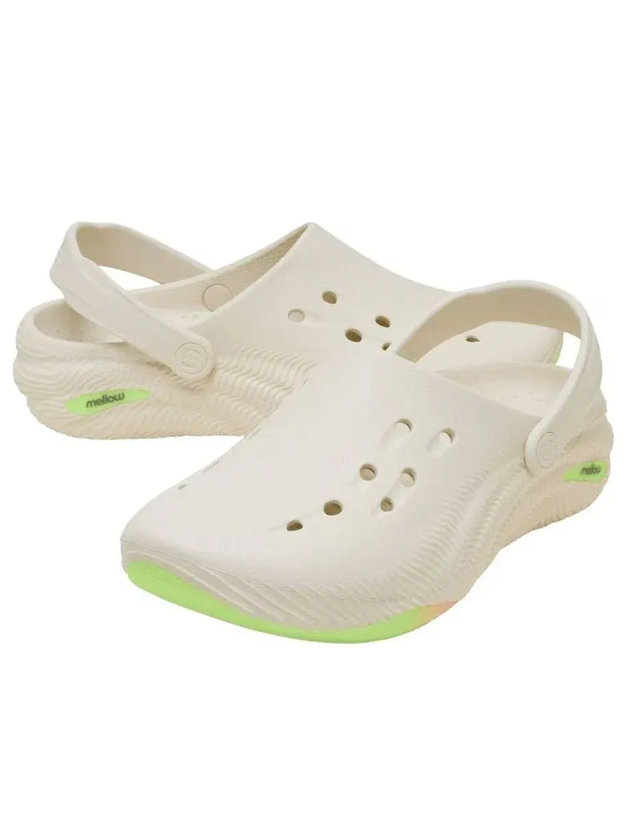 Мужские сандалии-клоги без застежки Crocs Mellow 2 Summit White — изображение 4 из 7, белый