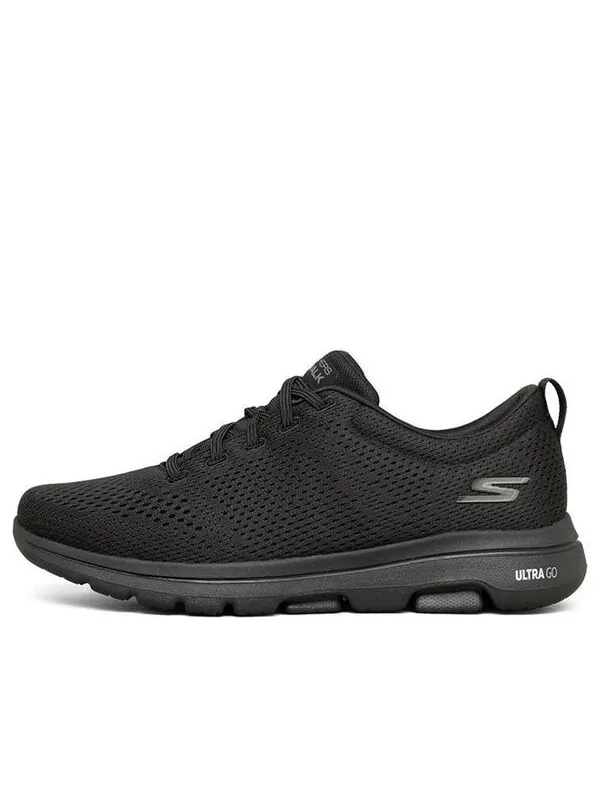 Кроссовки go walk 5 low top black Skechers — изображение 1 из 4, черный