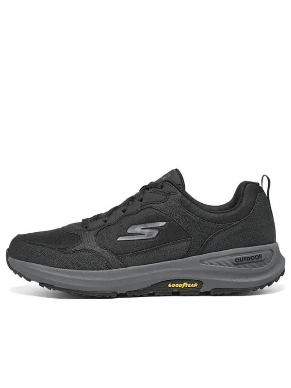 Кроссовки good year go walk outdoor 'black charcoal' Skechers — изображение 1 из 3, черный/темно-серый