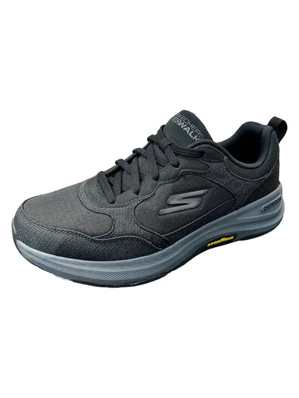 Кроссовки good year go walk outdoor 'black charcoal' Skechers — изображение 2 из 3, черный/темно-серый