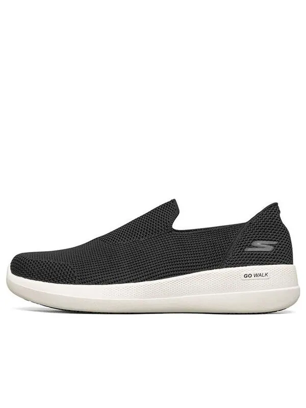 Тапочки go walk stability 'black white' Skechers