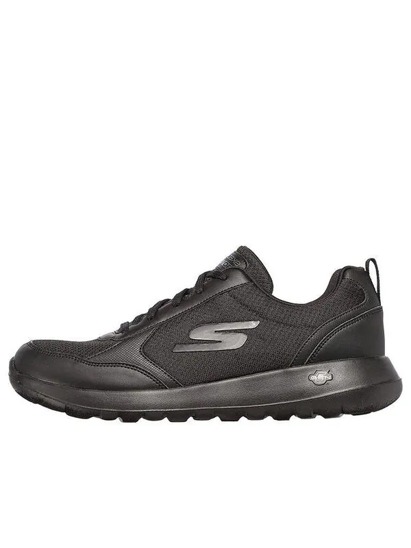 Кроссовки go walk max painted sky 'pure black' Skechers — изображение 1 из 4, черный