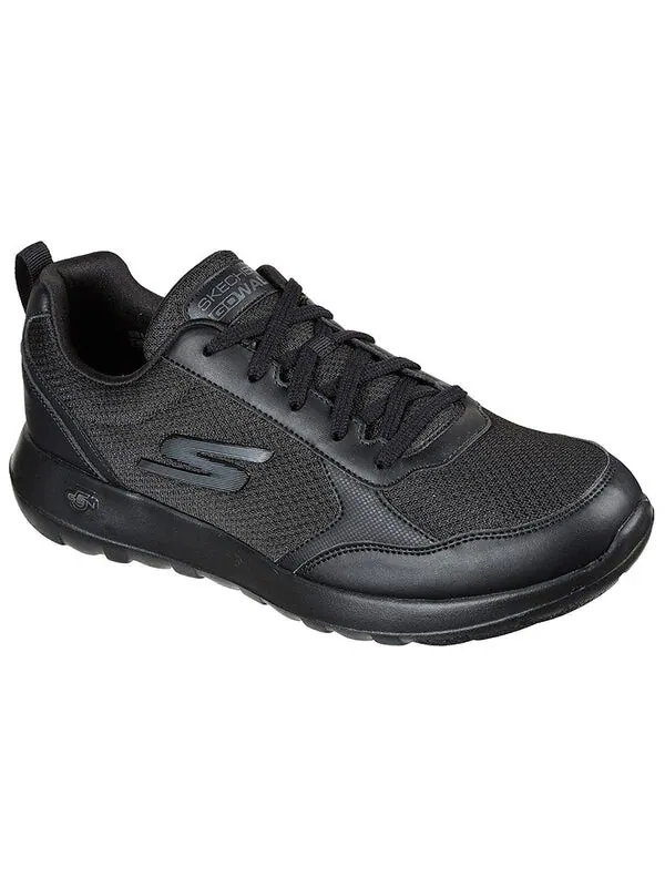 Кроссовки go walk max painted sky 'pure black' Skechers — изображение 3 из 4, черный