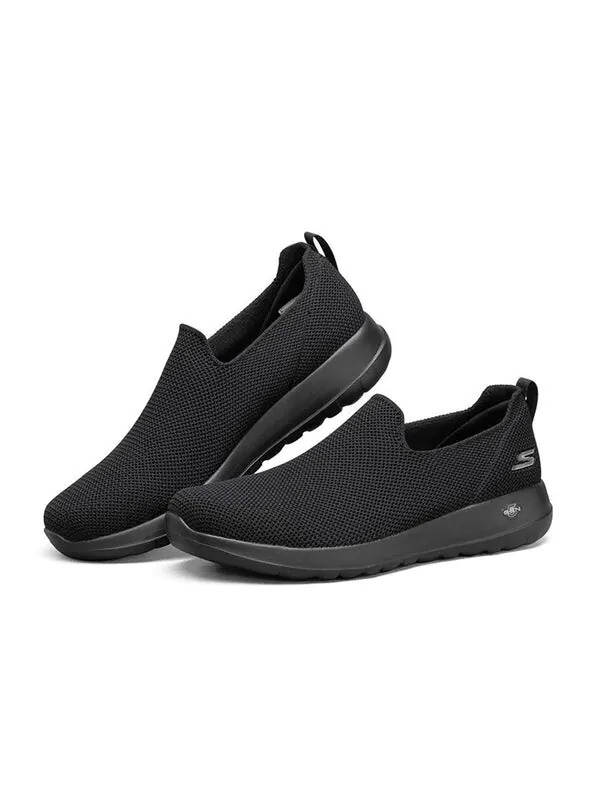 Кроссовки go walk max 'all black' Skechers — изображение 3 из 4, черный