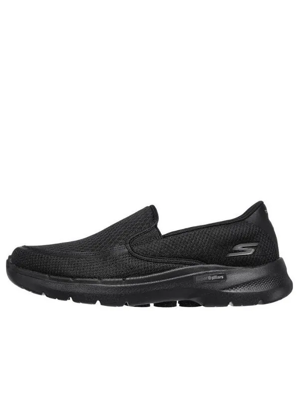 Кроссовки go walk 6 'orva black' Skechers — изображение 1 из 4, черный
