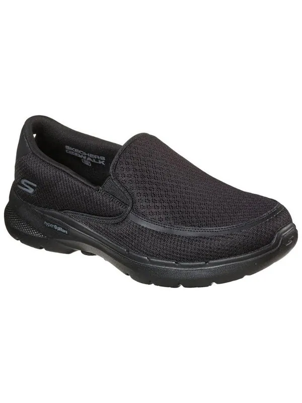 Кроссовки go walk 6 'orva black' Skechers — изображение 3 из 4, черный