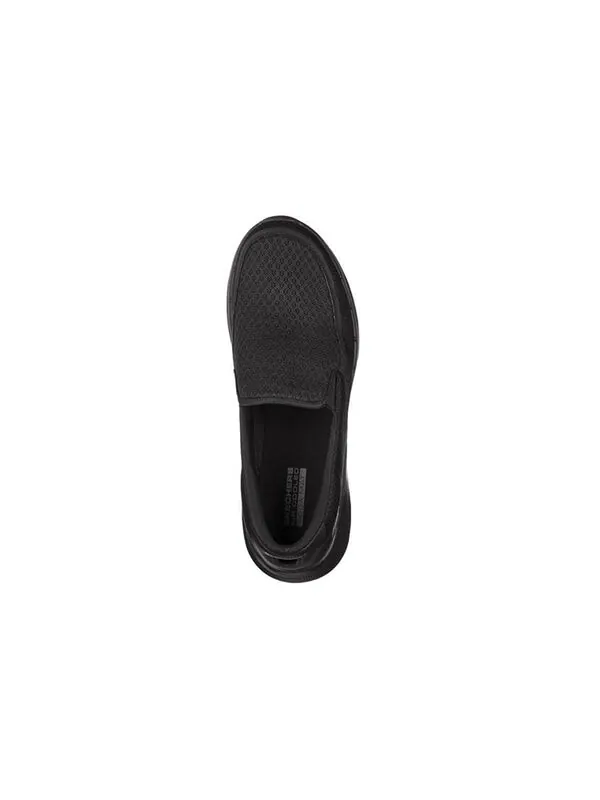 Кроссовки go walk 6 'orva black' Skechers — изображение 4 из 4, черный