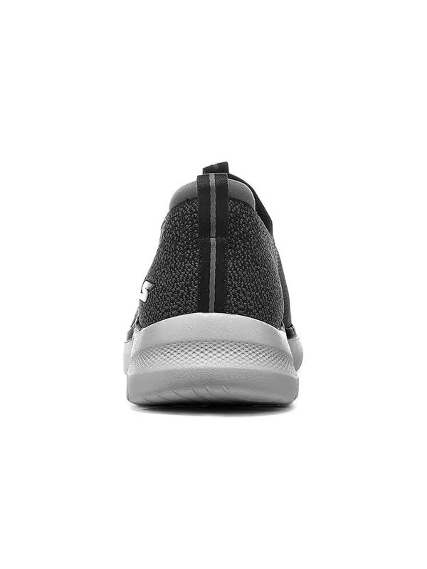 Кроссовки go walk 6 slip on 'black' Skechers — изображение 4 из 4, черный