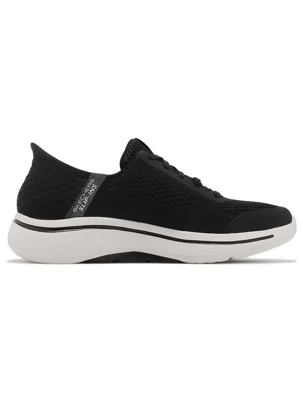 Кроссовки go walk arch fit-simplicity slip-ins 'black' Skechers — изображение 2 из 4, черный