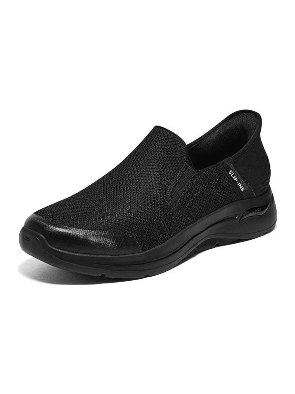 Кроссовки go walk arch fit 'black' Skechers — изображение 2 из 4, черный