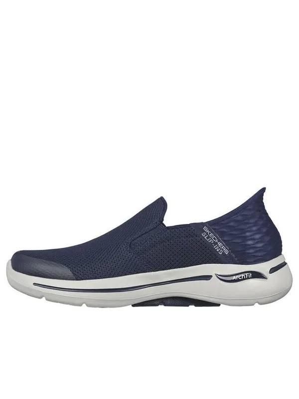 Кроссовки go walk arch fit 'navy' Skechers — изображение 1 из 4, темно-синий