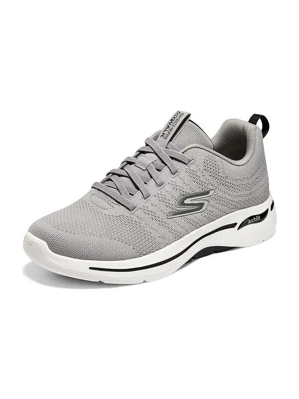 Кроссовки go walk arch fit grand select 2.0 'light grey' Skechers — изображение 2 из 4, светлый серый
