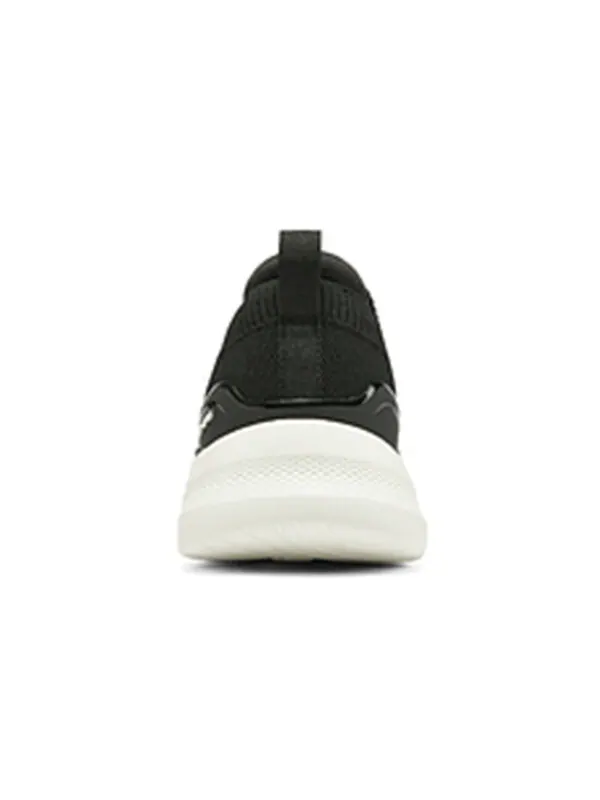 Кроссовки go walk 6 warnock mens slip on 'black' Skechers — изображение 4 из 4, черный