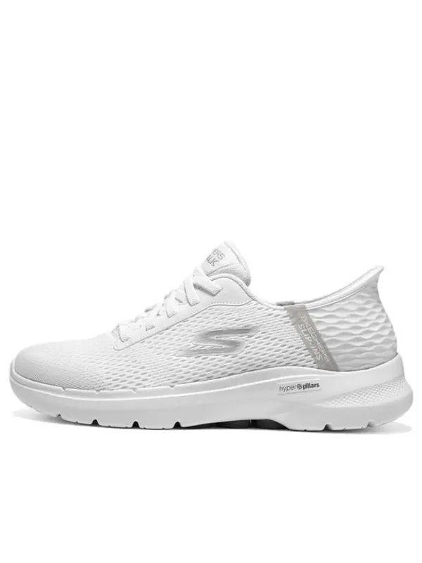 Кроссовки go walk 6 'white' Skechers — изображение 1 из 4, белый