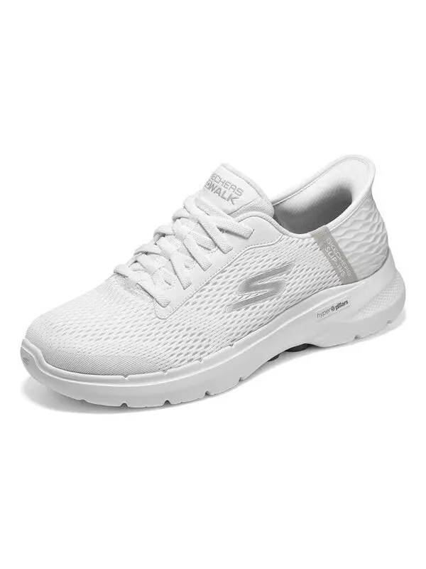 Кроссовки go walk 6 'white' Skechers — изображение 2 из 4, белый