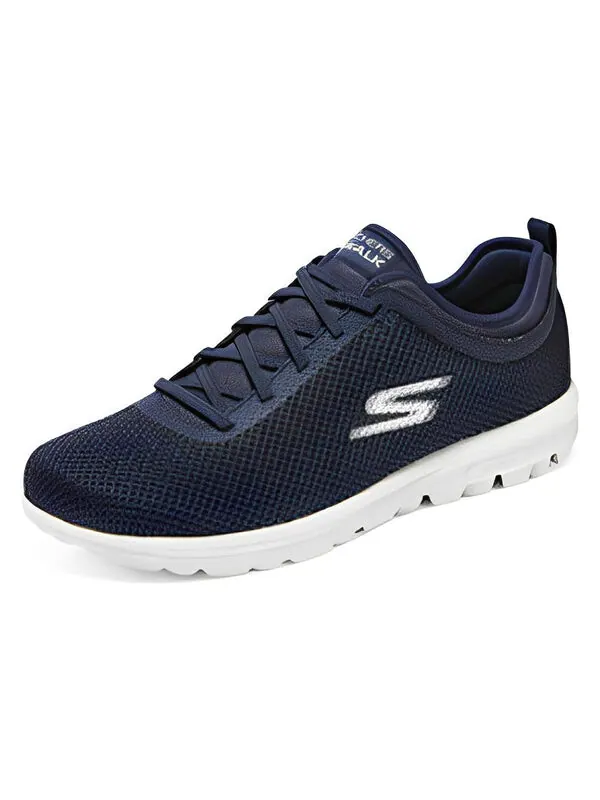 Кроссовки go walk classic lace up 'navy' Skechers — изображение 3 из 4, темно-синий