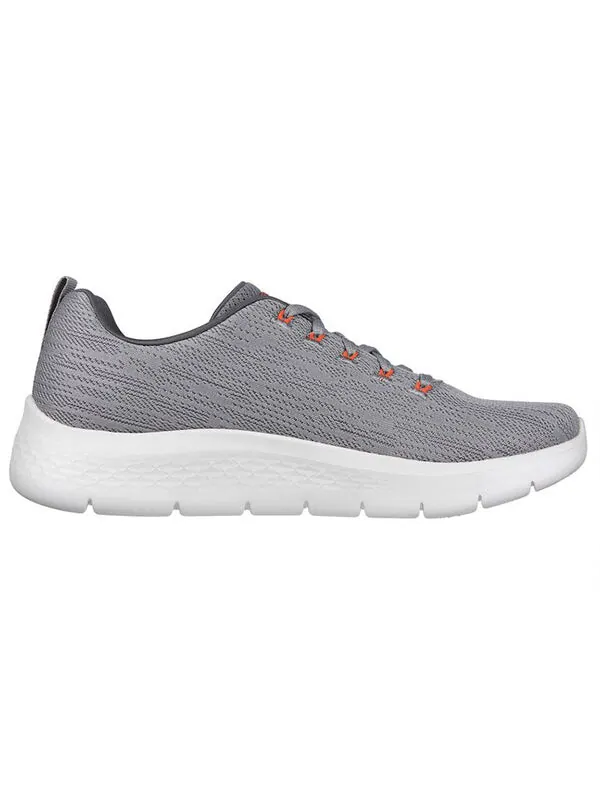 Кроссовки go walk flex 'grey orange' Skechers — изображение 2 из 4, серый/оранжевый