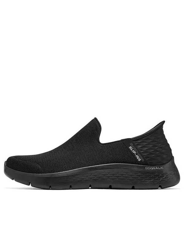 Кроссовки slip-ins go walk flex 'black' Skechers — изображение 1 из 4, черный