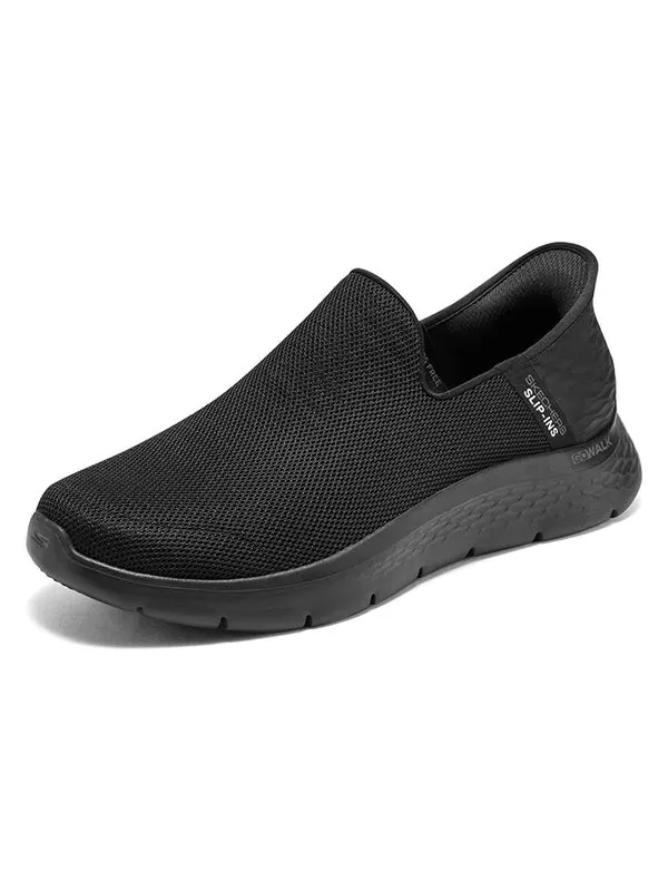Кроссовки slip-ins go walk flex 'black' Skechers — изображение 3 из 4, черный