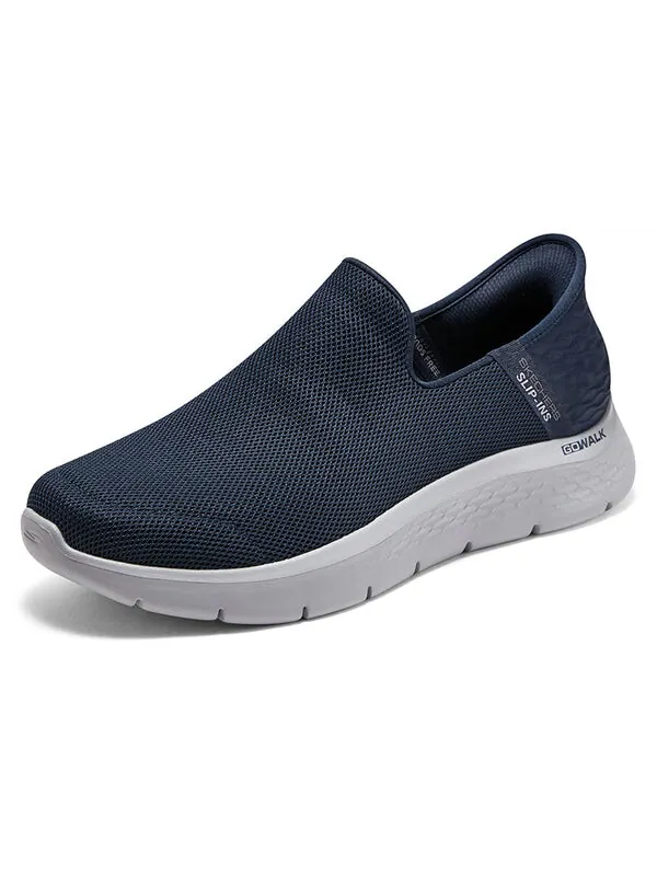 Кроссовки slip ins go walk 'navy' Skechers — изображение 3 из 4, темно-синий