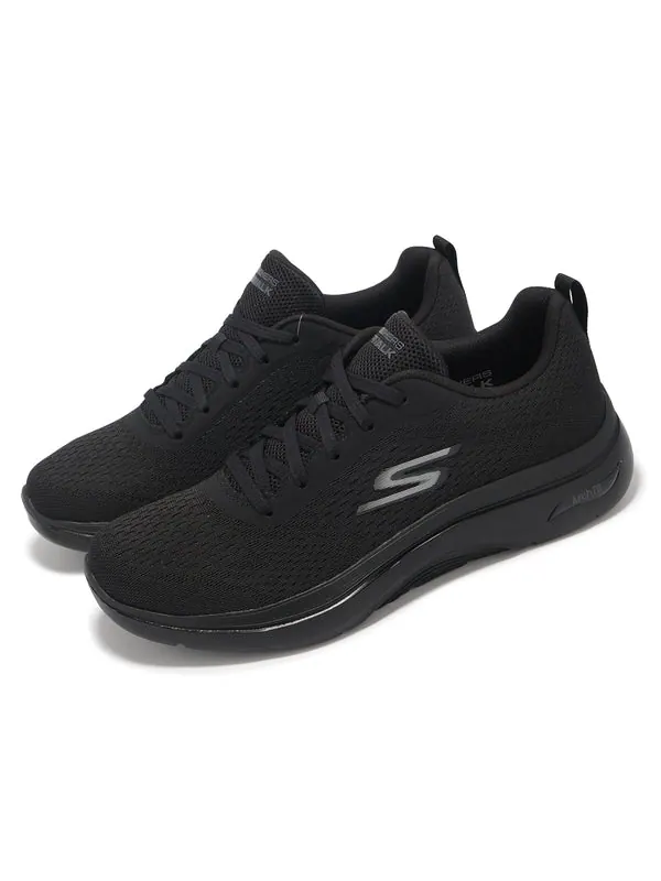 Кроссовки go walk arch fit 2.0 'black' Skechers — изображение 3 из 4, черный/черный