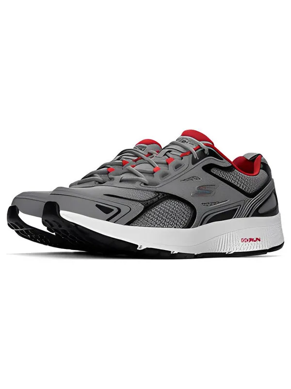 Кроссовки go run performance 'grey' Skechers — изображение 3 из 4, серый/красный/белый