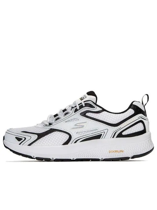 Кроссовки go run 'white black' Skechers — изображение 1 из 4, белый/черный