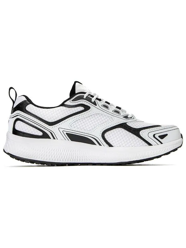 Кроссовки go run 'white black' Skechers — изображение 2 из 4, белый/черный