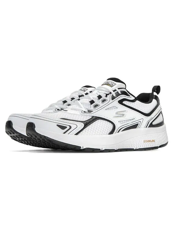 Кроссовки go run 'white black' Skechers — изображение 3 из 4, белый/черный