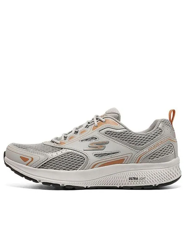 Кроссовки go gorun consistent 'grey orange' Skechers — изображение 1 из 4, серый/оранжевый