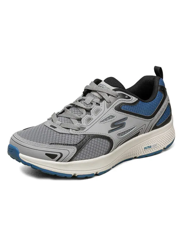 Кроссовки go run consistent vestige grey/blue Skechers — изображение 3 из 4, серый/синий