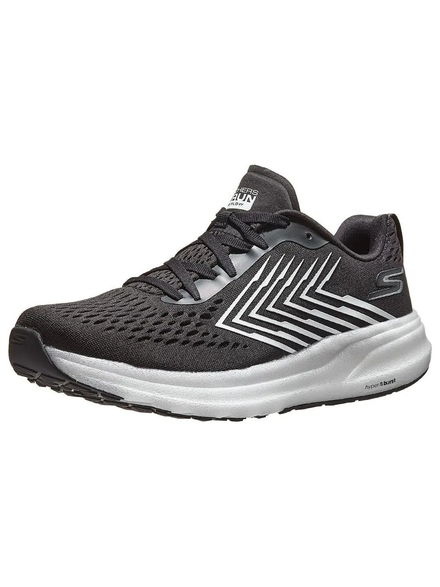 Кроссовки Skechers GO RUN Ride 8 Flow 'Black White' — изображение 3 из 5, черный
