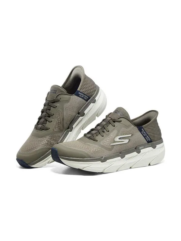 Кроссовки max cushioning premier shoes 'tan olive green' Skechers — изображение 3 из 4
