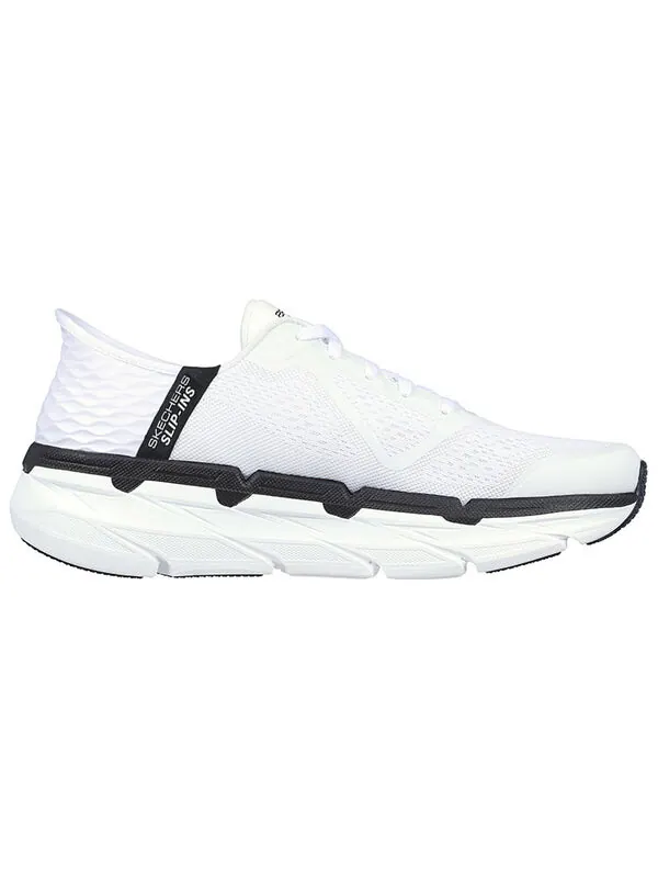 Кроссовки max cushioning premier slip-ins 'white black' Skechers — изображение 2 из 4, белый/черный