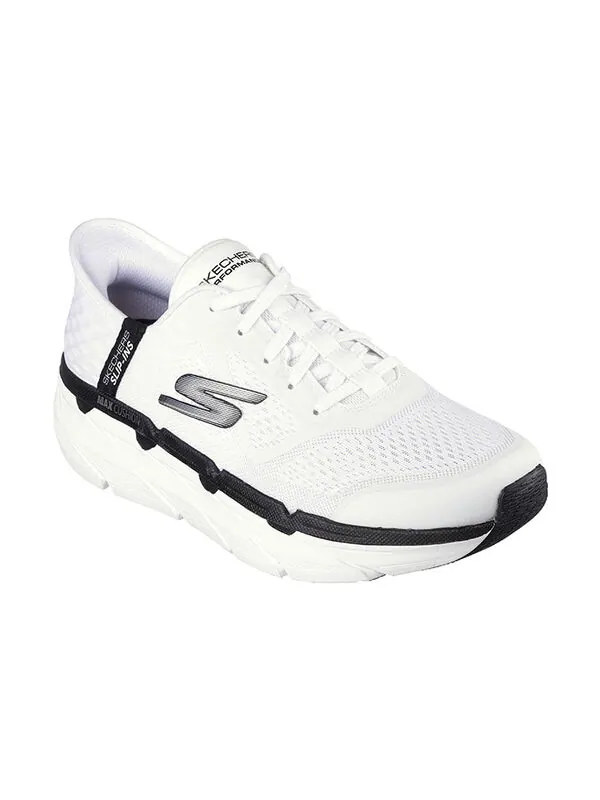 Кроссовки max cushioning premier slip-ins 'white black' Skechers — изображение 3 из 4, белый/черный