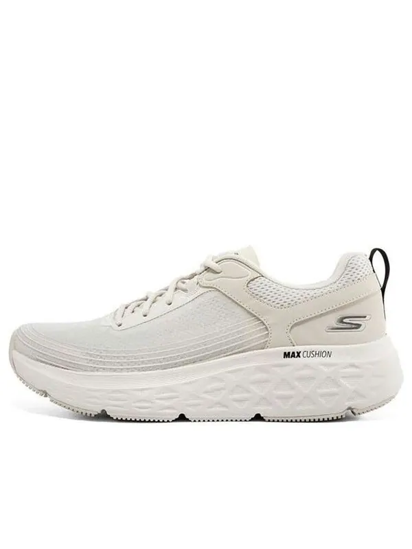 Кроссовки max cushioning delta 'beige white' Skechers — изображение 1 из 4, бежевый/белый