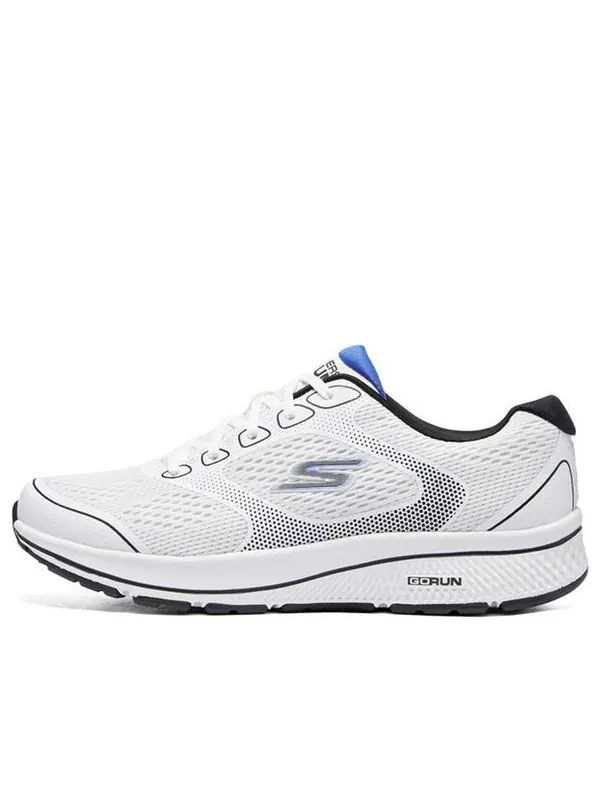 Кроссовки go run consistent 'white blue' Skechers — изображение 1 из 4, белый/синий