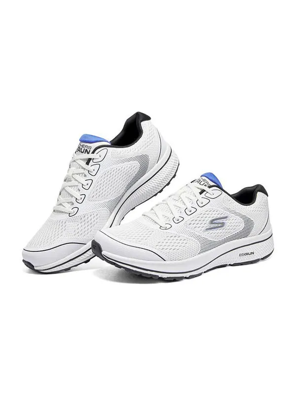 Кроссовки go run consistent 'white blue' Skechers — изображение 3 из 4, белый/синий