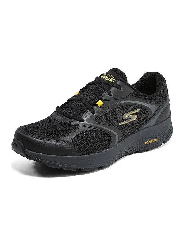 Кроссовки go run consistent 'specie - black yellow' Skechers — изображение 3 из 4, черный/желтый