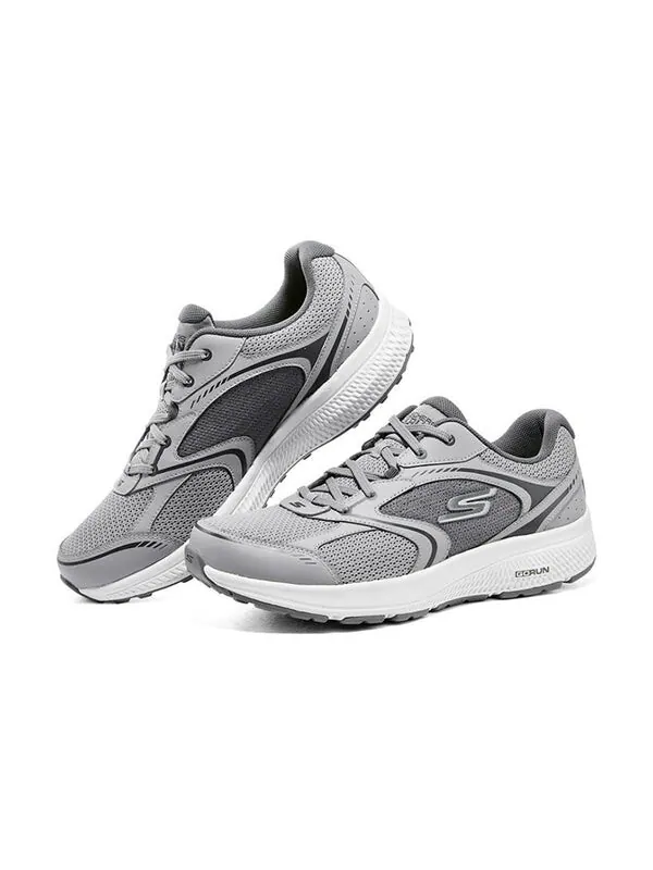 Кроссовки go run 'gray white' Skechers — изображение 3 из 4, серый/белый